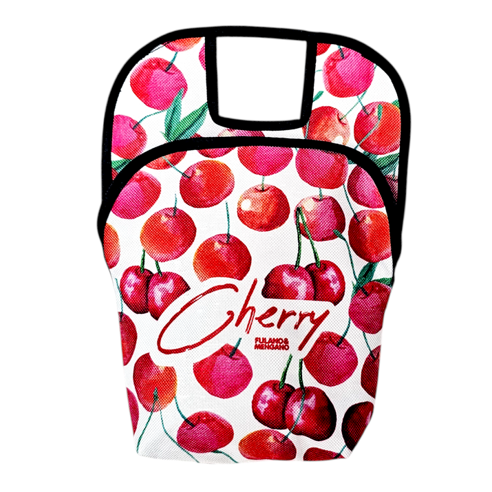 BOLSITA DE AUTO TELA MOCHILERA - CHERRY